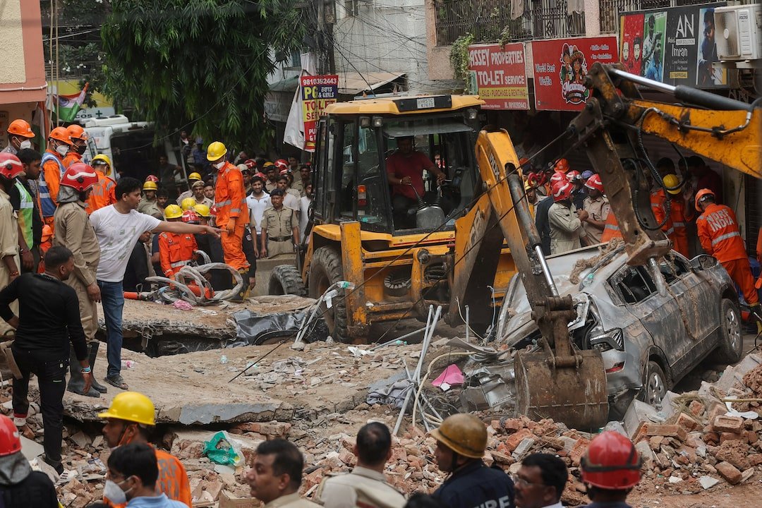 Delhi Building Collapse